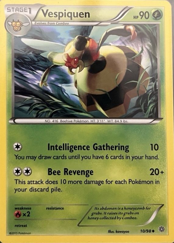 2015 XY: Ancient Origins #10/98 Base