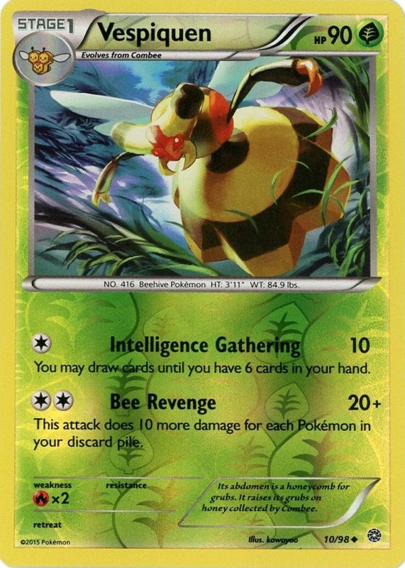 2015 XY: Ancient Origins #10/98 Reverse Holo
