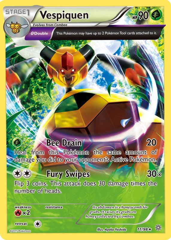2015 XY: Ancient Origins #11/98 Base