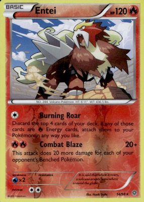2015 XY: Ancient Origins #14/98 Reverse Holo