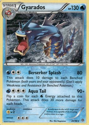 2015 XY: Ancient Origins #20/98 Base