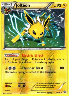 2015 XY: Ancient Origins #26/98 Reverse Holo
