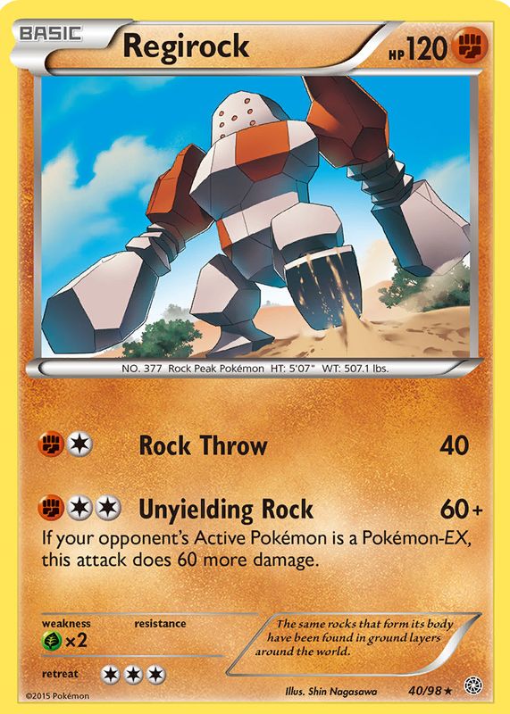 2015 XY: Ancient Origins #40/98 Base