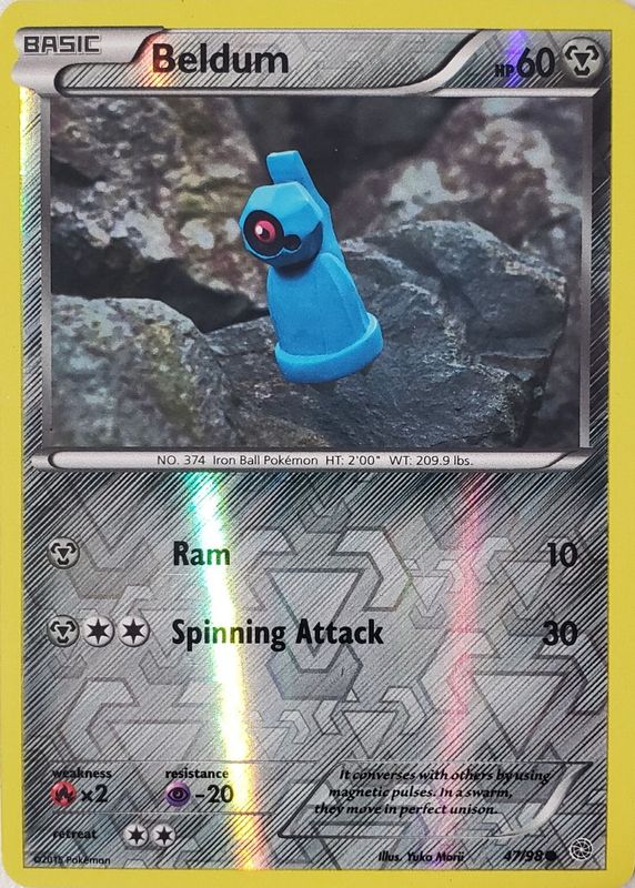 2015 XY: Ancient Origins #47/98 Reverse Holo