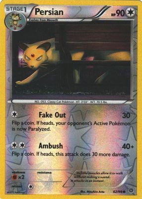 2015 XY: Ancient Origins #62/98 Reverse Holo