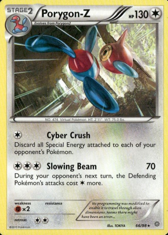 2015 XY: Ancient Origins #66/98 Base