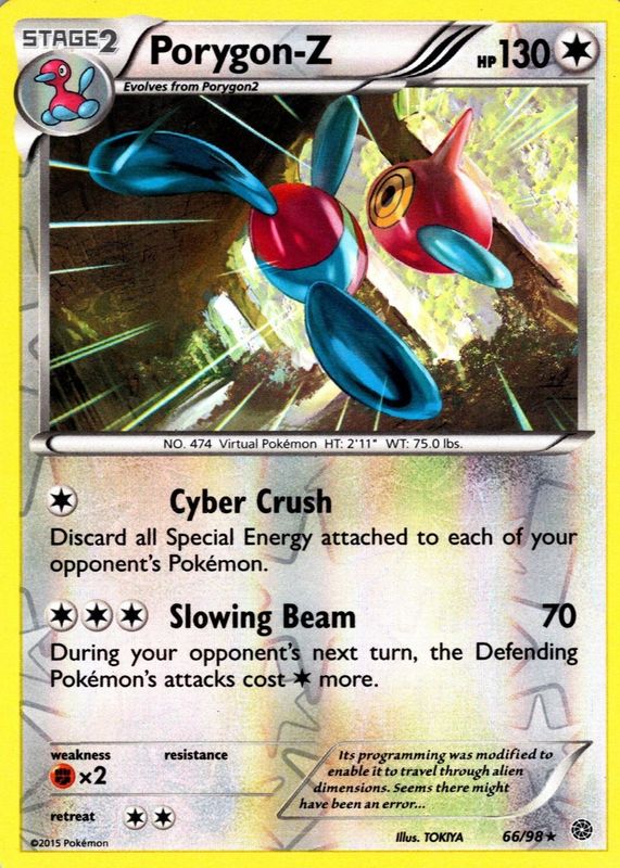 2015 XY: Ancient Origins #66/98 Reverse Holo