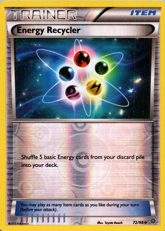 2015 XY: Ancient Origins #72/98 Reverse Holo