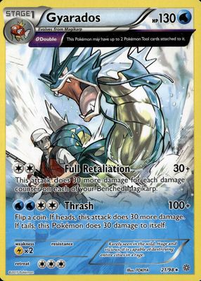 2015 XY: Ancient Origins #21/98 Promo (Iron Tide Theme Deck)