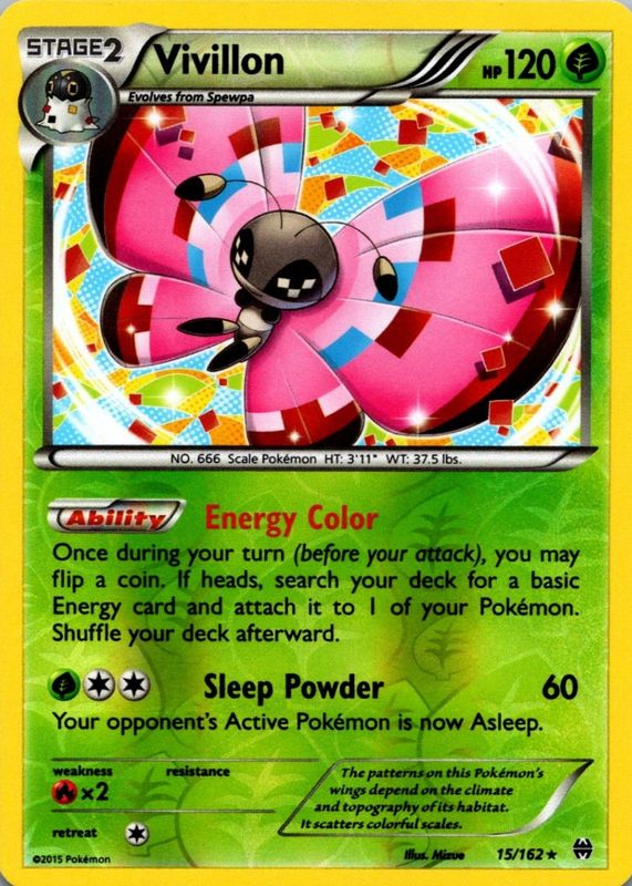 2015 XY: BREAKthrough #015/162 Reverse Holo