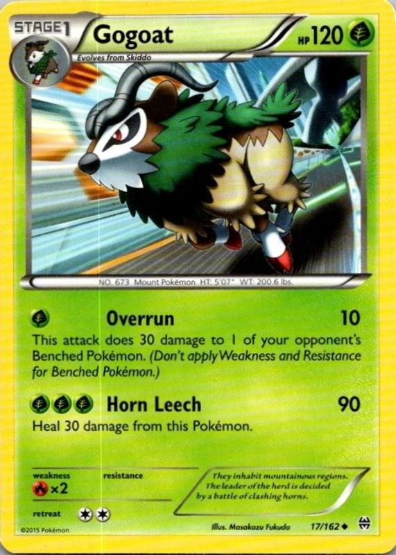 2015 XY: BREAKthrough #017/162 Base