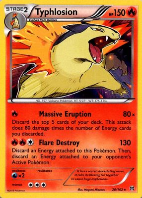 2015 XY: BREAKthrough #020/162 Holo