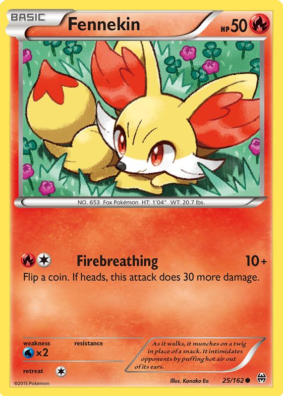 2015 XY: BREAKthrough #025/162 Base