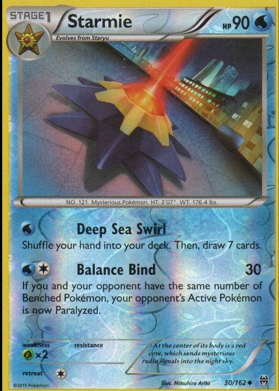 2015 XY: BREAKthrough #030/162 Reverse Holo