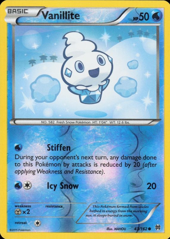 2015 XY: BREAKthrough #043/162 Reverse Holo