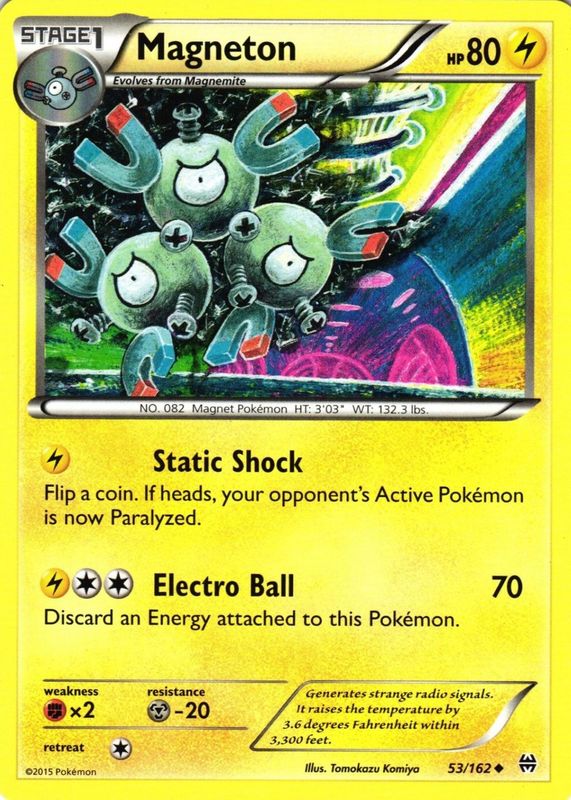 2015 XY: BREAKthrough #053/162 Base