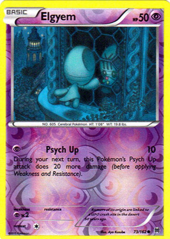 2015 XY: BREAKthrough #073/162 Reverse Holo