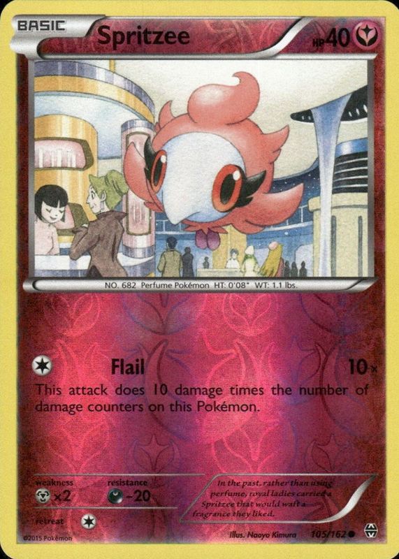2015 XY: BREAKthrough #105/162 Reverse Holo