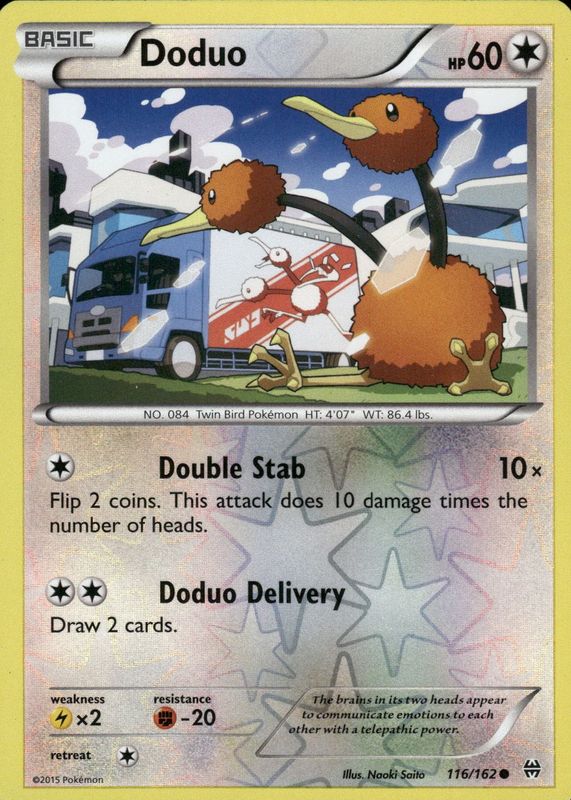 2015 XY: BREAKthrough #116/162 Reverse Holo