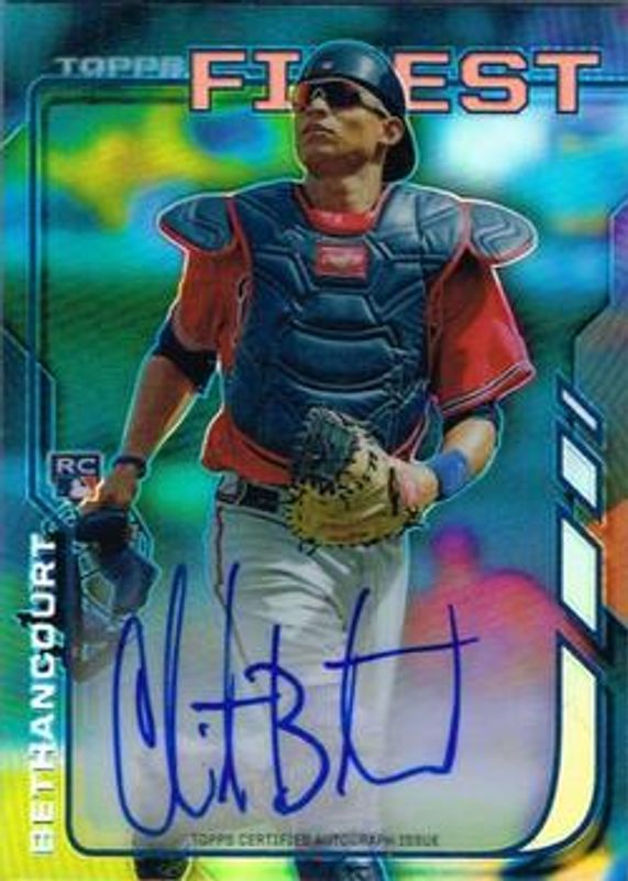 2014 Topps Finest #RA-CB Rookie Autographs