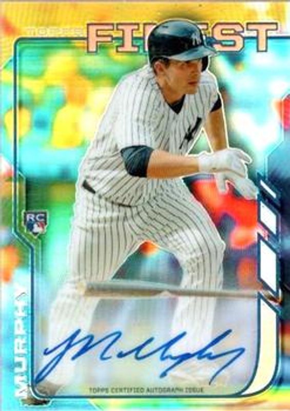 John Ryan Murphy / Ryan Murphy 2014 Topps Finest #RA-JM Rookie Autographs RAW
