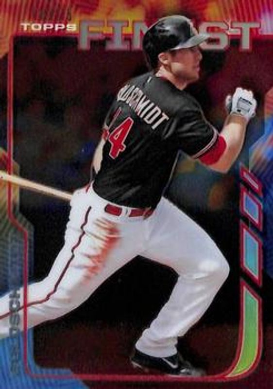 Paul Goldschmidt 2014 Topps Finest #20 Red Refractor /25 RAW