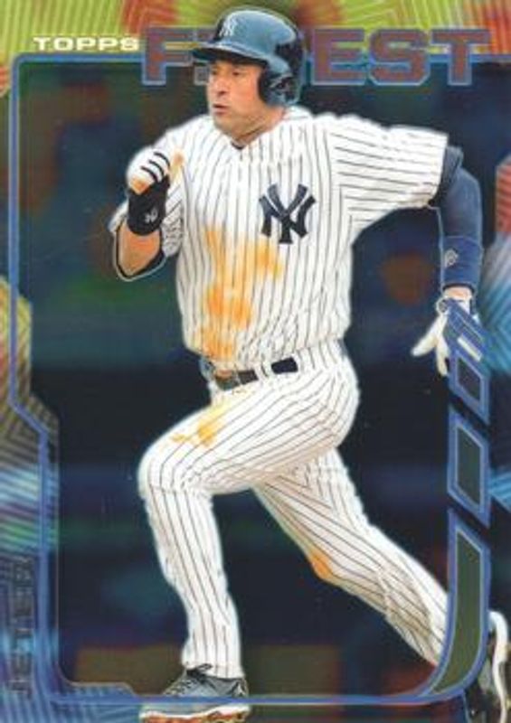 Derek Jeter 2014 Topps Finest #54 Base RAW