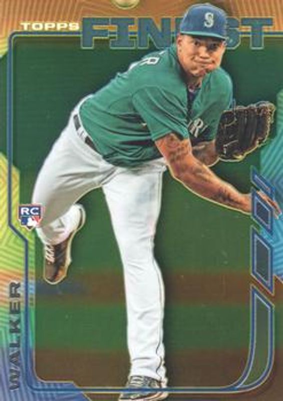 Taijuan Walker 2014 Topps Finest #51 Base Rookie RAW