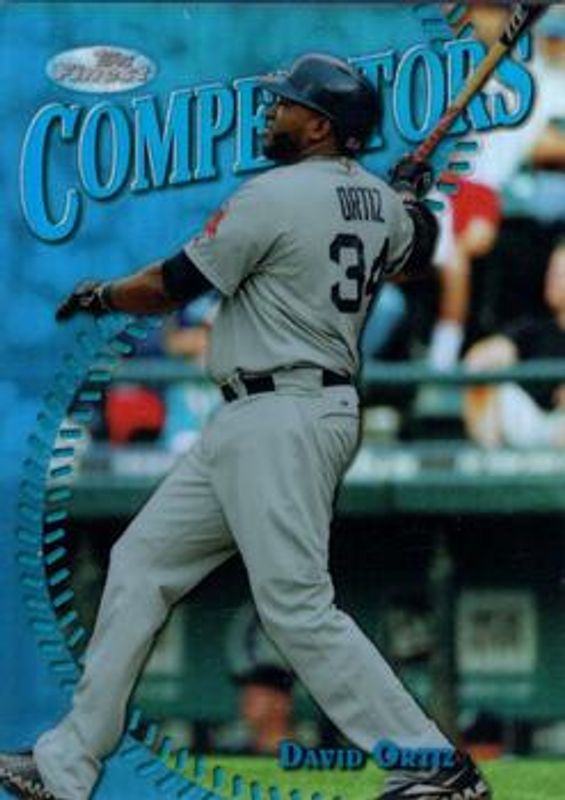 David Ortiz 2014 Topps Finest #FC-DO Competitors - Refractor /50 RAW