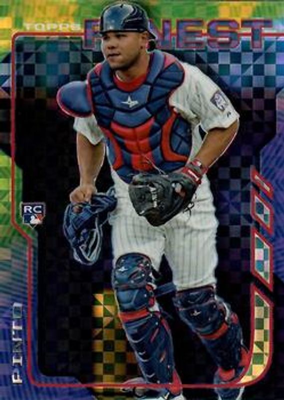 Josmil Pinto 2014 Topps Finest #44 X Fractor Rookie RAW