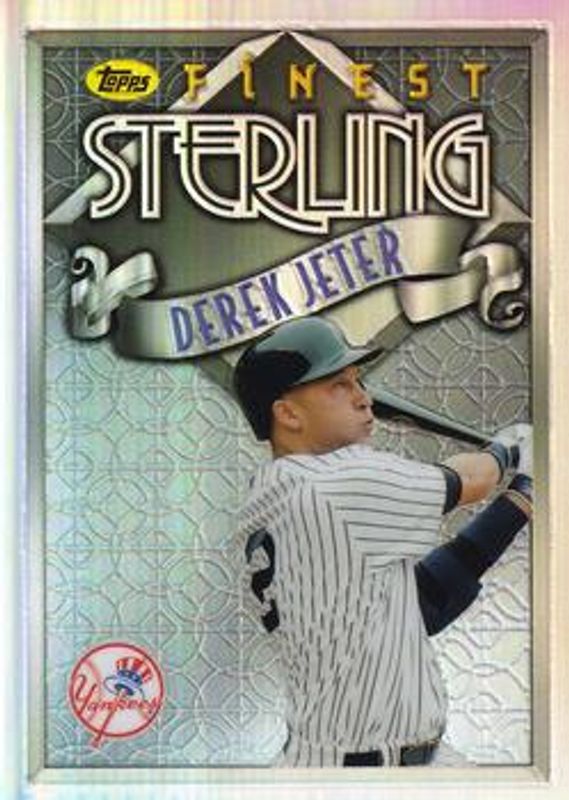 Derek Jeter 2014 Topps Finest #TS-DJ Sterling - Refractor RAW
