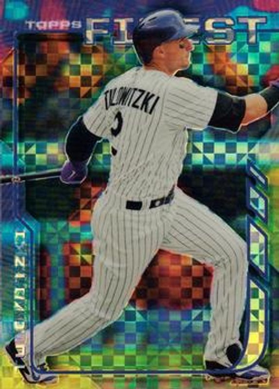 Troy Tulowitzki 2014 Topps Finest #80 X Fractor RAW
