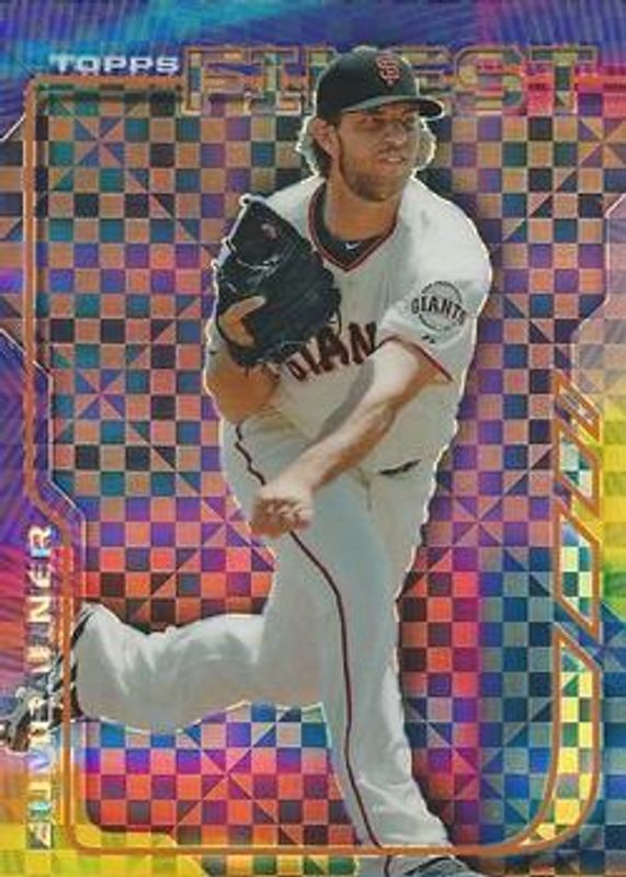 Madison Bumgarner 2014 Topps Finest #19 X Fractor RAW