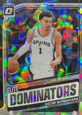 2024 Optic #8 Elite Dominators - Cracked Ice /25