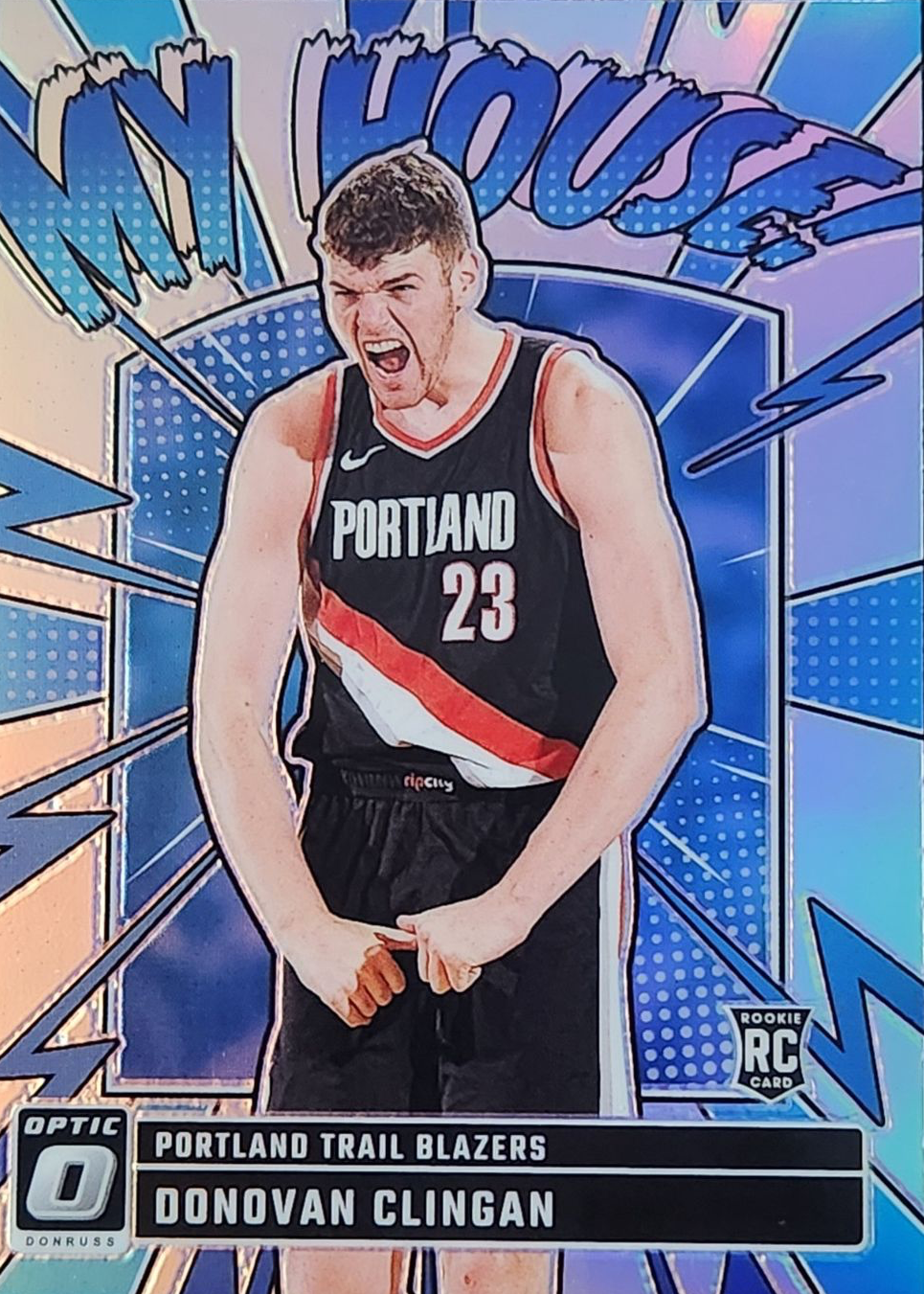 Donovan Clingan 2024 Optic #1 My House - Holo Price Guide - Sports