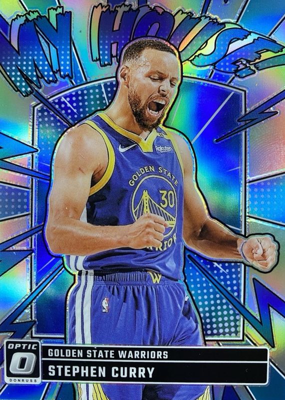 Stephen Curry 2024 Optic #17 My House - Holo RAW