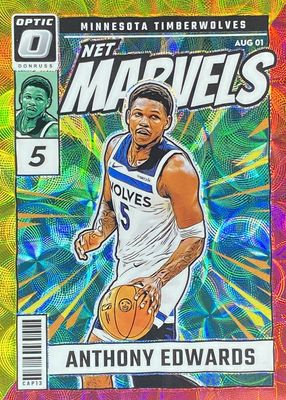 2024 Optic #3 Net Marvels - International Red & Gold /99