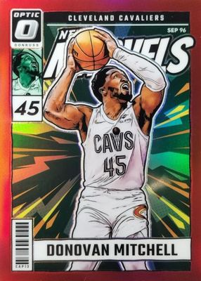 Donovan Mitchell 2017 Optic #188 Holo Price Guide - Sports