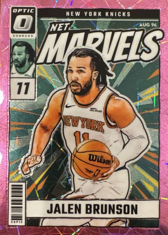 2024 Optic #22 Net Marvels - Pink Velocity /79