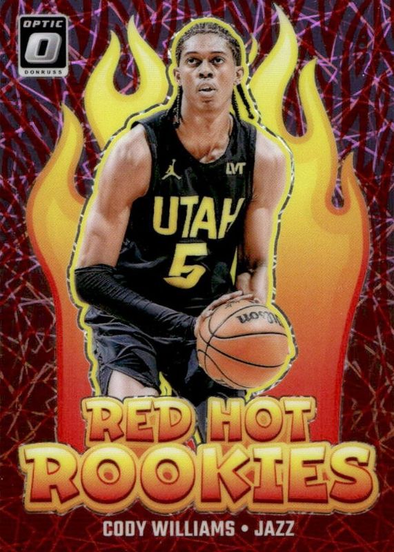 2024 Optic #14 Red Hot Rookies - Pink Velocity /79