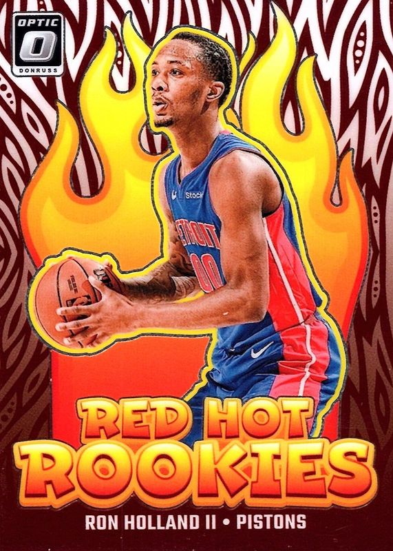 Ron Holland II 2024 Optic #6 Red Hot Rookies RAW