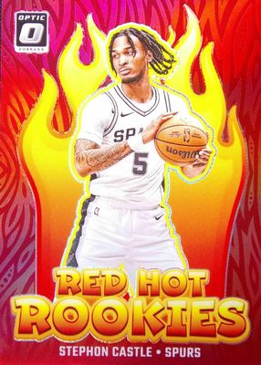 2024 Optic #13 Red Hot Rookies - Red /99