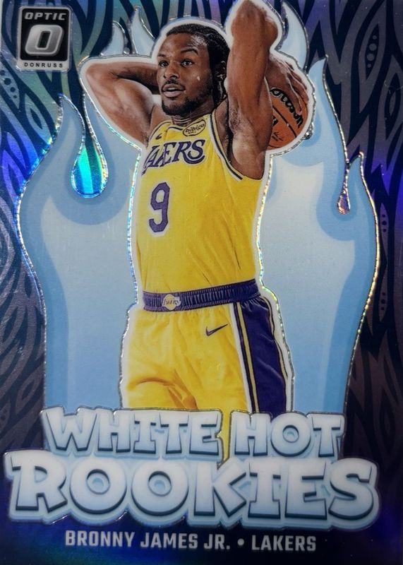 2024 Optic #15 White Hot Rookies - Holo