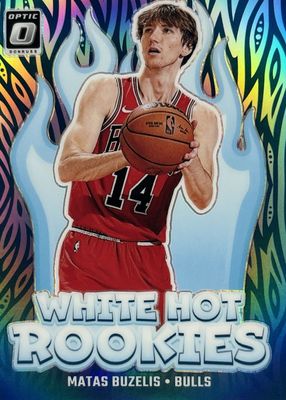 2024 Optic #10 White Hot Rookies - Holo