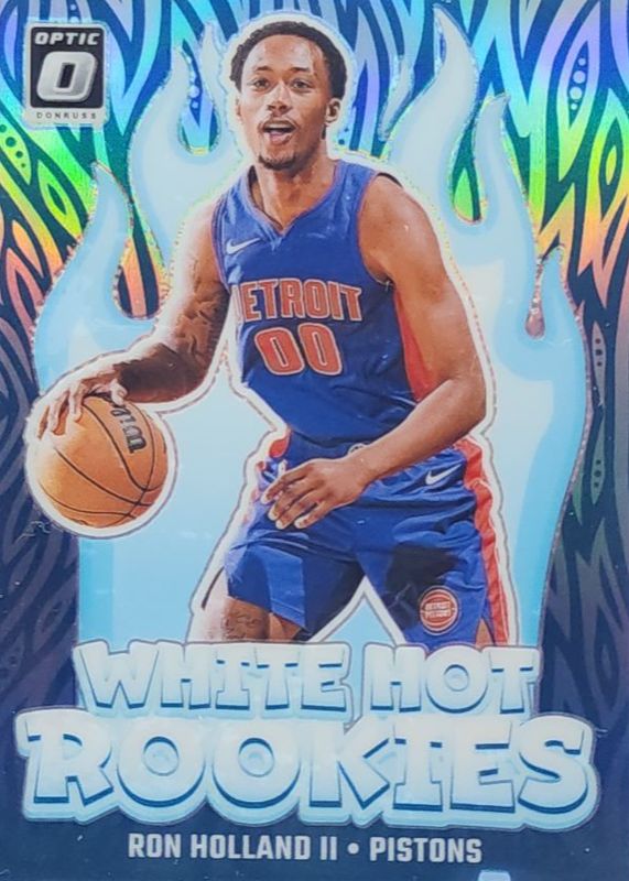 Ron Holland II 2024 Optic #1 White Hot Rookies - Holo RAW
