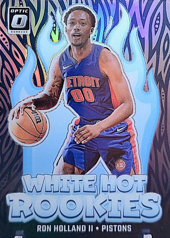 Ron Holland II 2024 Optic #1 White Hot Rookies - Purple RAW