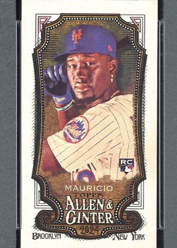 Ronny Mauricio 2024 Topps Allen & Ginter #67 Mini Rookie RAW