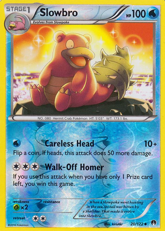 2016 XY: BREAKpoint #020/122 Reverse Holo
