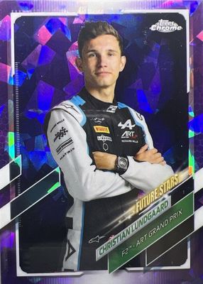 2021 Topps Chrome Formula 1 Sapphire Edition #79 Purple /10