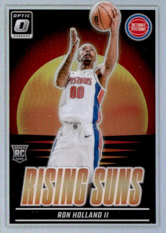 Ron Holland II 2024 Optic #13 Rising Suns - Holo Rookie RAW